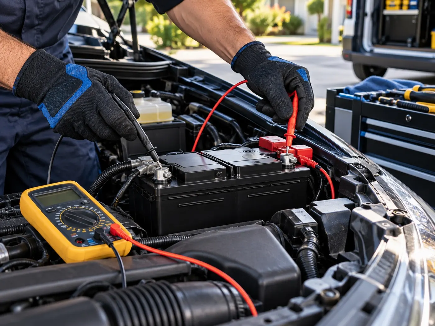 Battery Service mobile mechanic service