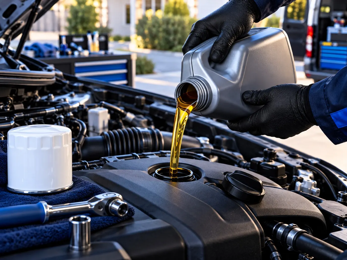 Oil Change mobile service